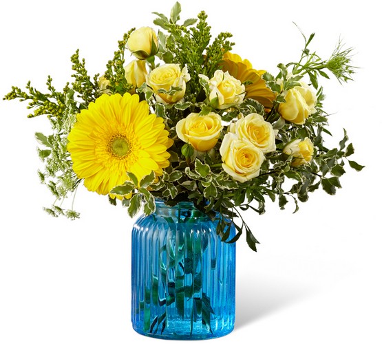 The FTD Something Blue Bouquet by Better Homes and Gardens